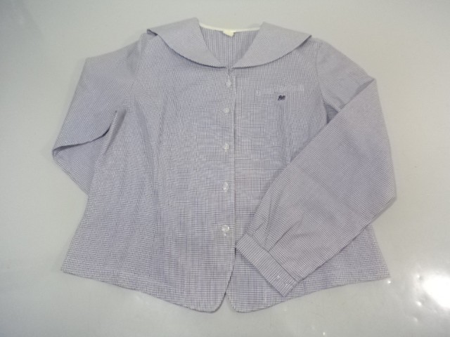 B07●山形県酒田市立酒田中央高等学校●セーラーブラウス半袖長袖●2sn039