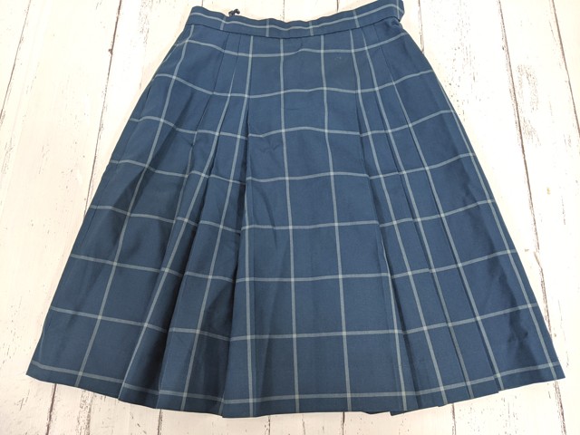T2269 富山県 富山南高校 ブレザー+半袖ブラウス+セーター+夏服・冬服スカート/yt4322【25EJD】