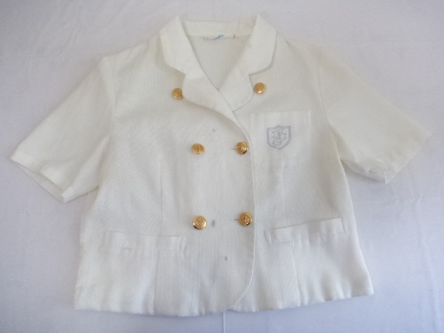 a56椙山女学園中学校高校○制服・夏服上着 サイズM/SS009【25bx