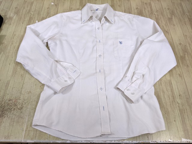 u77 京都府 京都産業大学附属高校 ブレザー+長袖シャツ+冬服・夏服スカート/yt3858【15LEX】