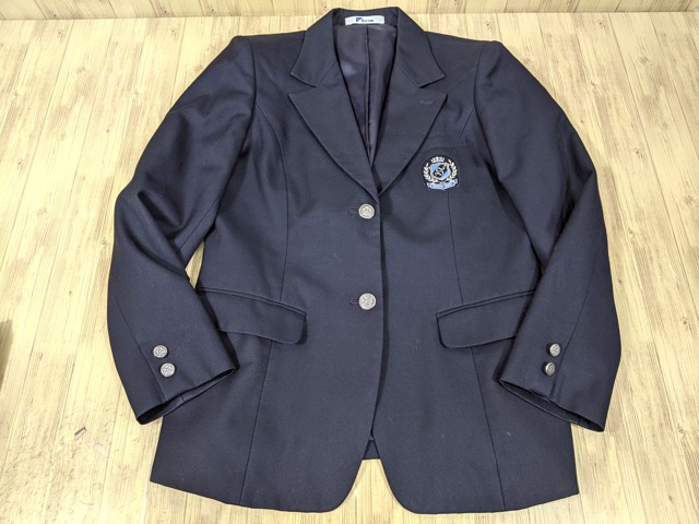 o44 京都産業大学附属高校 ブレザー+夏服/冬服スカート+リボン/yt3371【14SDK】