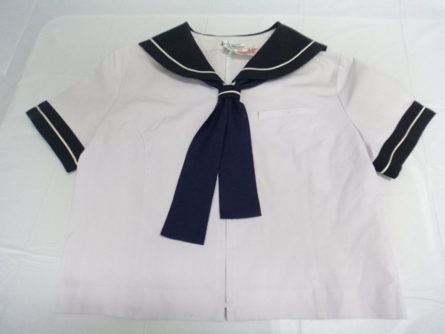 P74 修文女子高等学校 オリーブデオリーブ 半袖 夏セーラー服 リボン Og0443 6fas 女子制服 高校 セット 中古学生服の専門店 A 制服店 Com