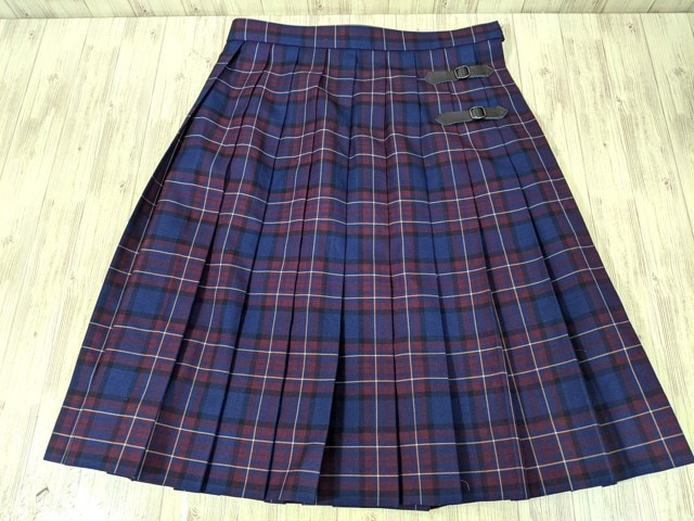 o44 京都 鳥羽高校 ブレザー+セーター+夏服/冬服スカート+リボン/yt3373【9DFV】