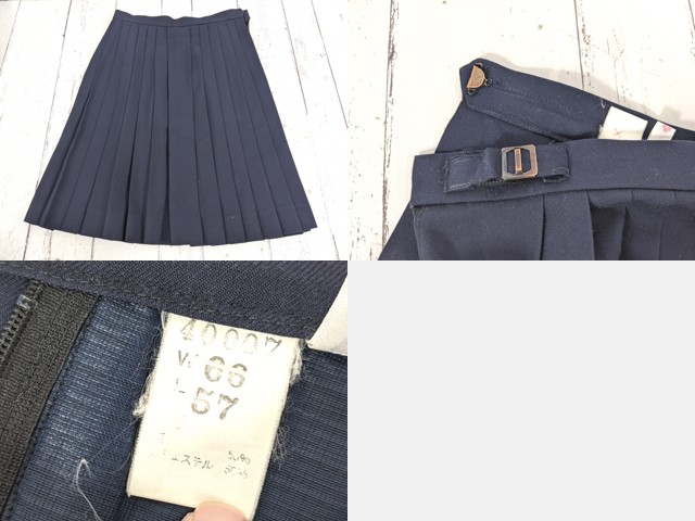 S88 愛知県 名古屋西高校 冬服・夏服セーラー服+冬服スカート+体操服