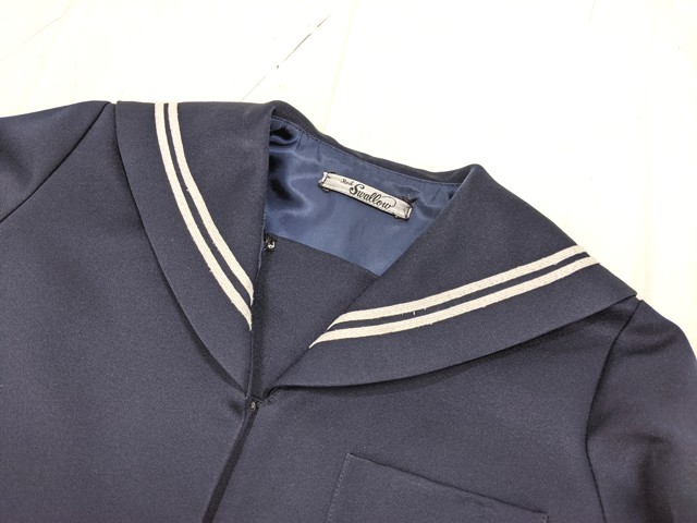セーラー服 冬服 スカート サスペンダー 1式 e20 愛知県 岡崎商業高校 旧モデル 冬服・夏服セーラー服+冬服