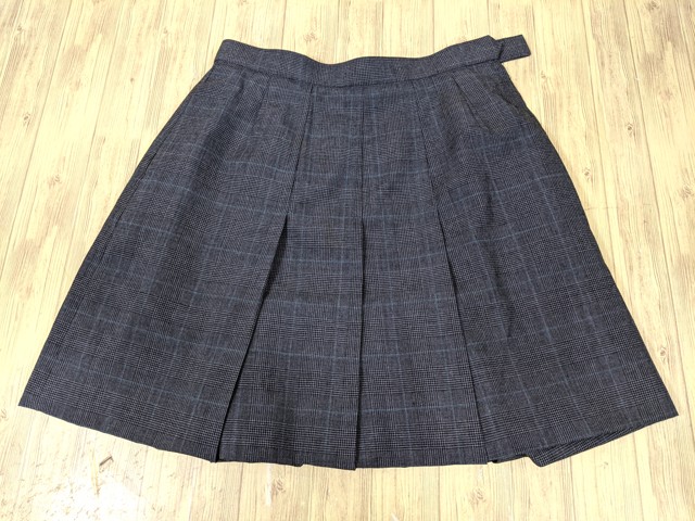 o44 京都 洛水高校 校章付ブレザー+夏服スカート+リボン/yt3375【8JEC】