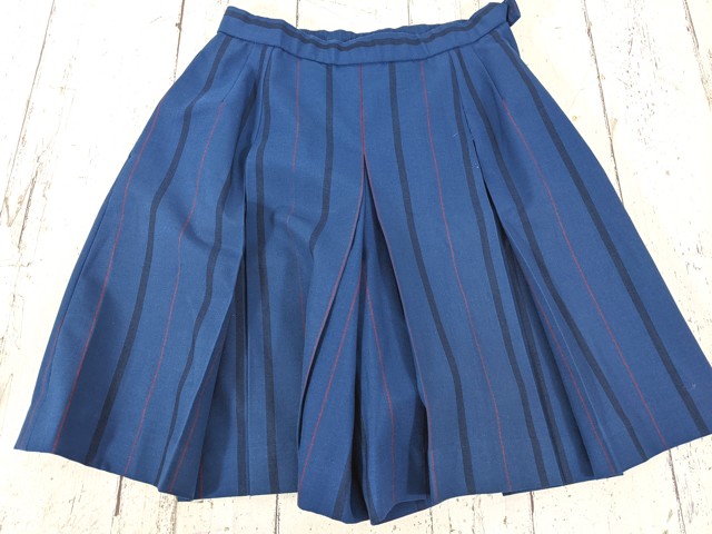 L14 山梨県 英和高校 女子校 ネクタイ付き夏服セーラー服+ジャンパースカート+夏キュロット/yt7050【4XJEE】