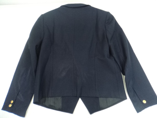 香川県 高松商業高校 ブレザーBL+冬スカート+ベスト/yt0518【9tmm