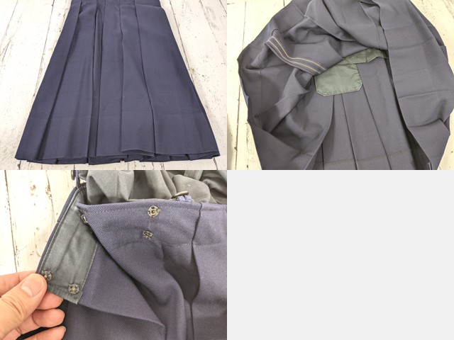 L14 山梨県 英和高校 女子校 冬服セーラー服+冬用ジャンパースカート+スカーフ/yt7051【5WQKQ】