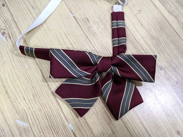 o44 京都市立堀川高校 ブレザー+セーター+夏服スカート+リボン/yt3377【1ODJC】