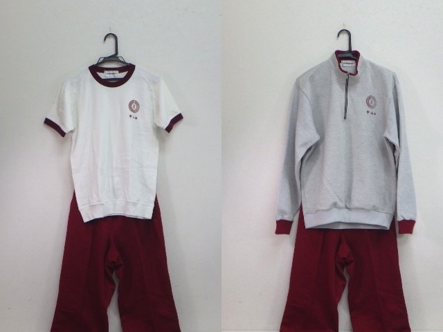 b27 愛知県立安城東高校 体操着 体操服 半袖シャツ+長袖ジャージ上下