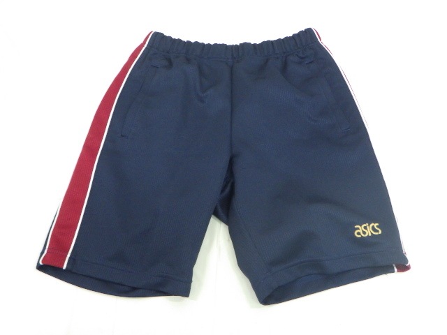 V53 名古屋 川名中学校 体操服 体操着 半袖ポロシャツ+ハーフパンツ