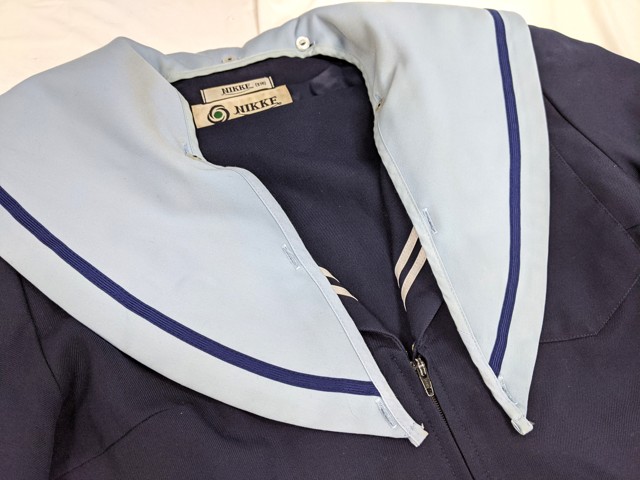 光ヶ丘中学校 冬服セーラー服+夏服スカート/yt2473【15XKV】 | 女子