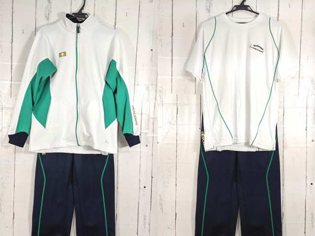 c51 北海道 札幌第一高校 体操服 体操着 シャツ+長袖ジャージ上下