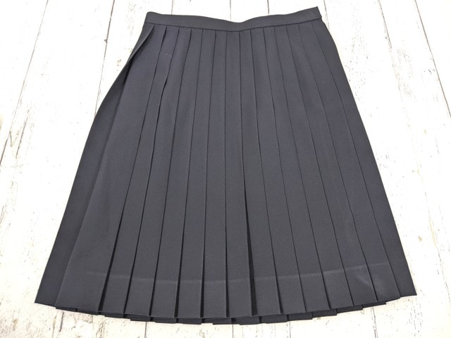 o27 沖縄県 那覇高校 女子用学生服 制服 冬服セーラー服+冬服スカート+ネクタイ/yt7054【15WKC】