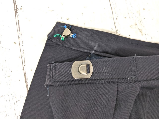 o27 沖縄県 那覇高校 女子用学生服 制服 冬服セーラー服+冬服スカート+ネクタイ/yt7054【15WKC】