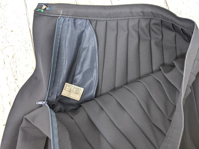 o27 沖縄県 那覇高校 女子用学生服 制服 冬服セーラー服+冬服スカート+ネクタイ/yt7054【15WKC】