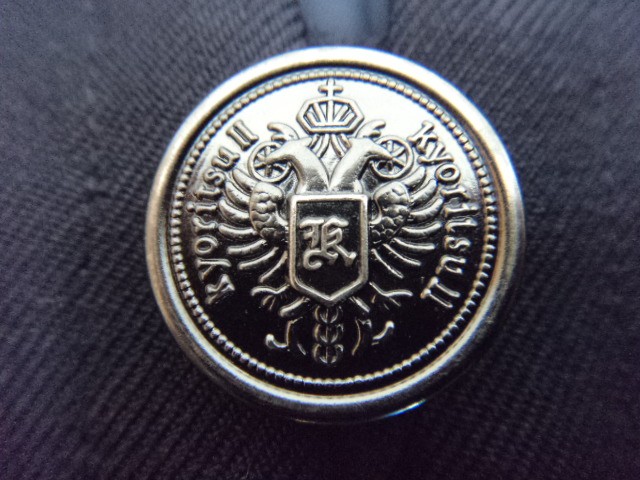 P72 共立女子第二高校▼女子高生 制服 学生服 紺ブレザー▼スカート▼リボン▼カーデガン/5yt256