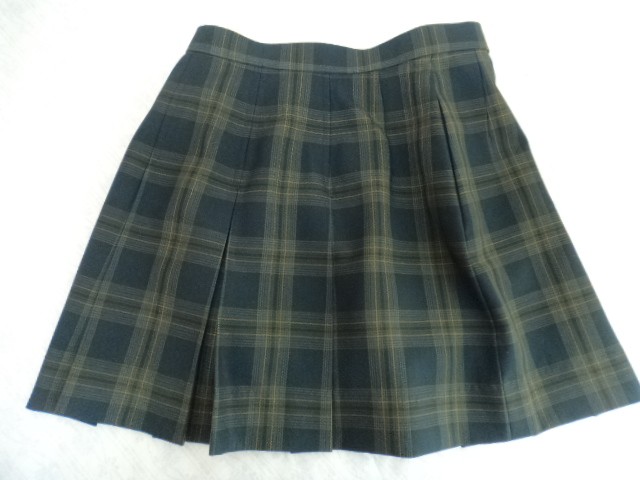 P72 共立女子第二高校▼女子高生 制服 学生服 紺ブレザー▼スカート▼リボン▼カーデガン/5yt256