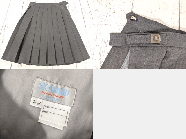 上野学園高校 女子 制服 現行モデル 9点セット ブレザー/スカート3種類