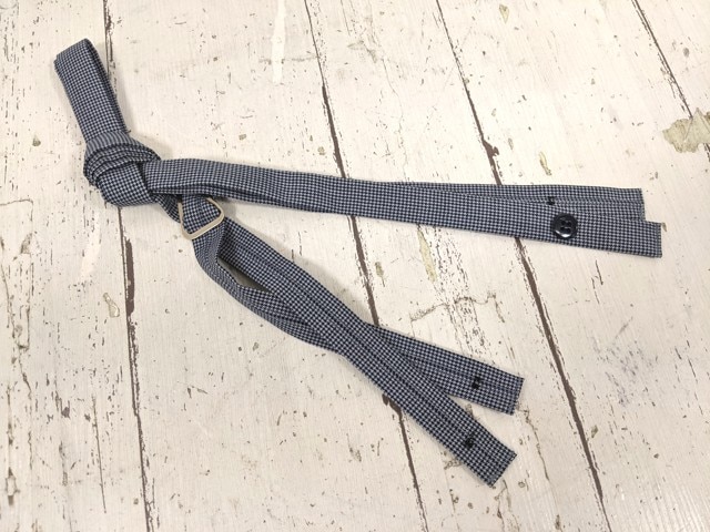 T2776 東京都目黒区立第八中学校 女子用学生服 制服 夏用ベスト+サスペンダー付き夏用スカート/yt7056【1WEOV】