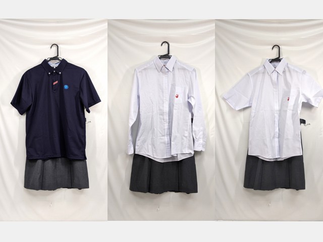 j22 湘南工科大学付属高校 半袖・長袖シャツ+半袖ポロシャツ+夏服
