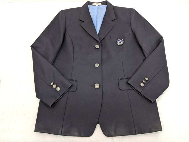 m86 兵庫県立伊丹高校 ブレザー+長袖シャツ+ニットベスト+冬服スカート 