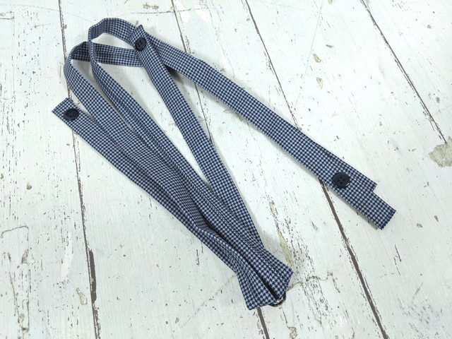 T2776 東京都目黒区立第八中学校 女子用学生服 制服 冬用ベスト+サスペンダー付き冬用スカート/yt7057【1WEOV】