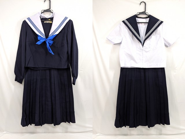 冬服セイラー服 冬服セーラー服セット FUJIKO NIKKE 学生服 ひだスカートの通販