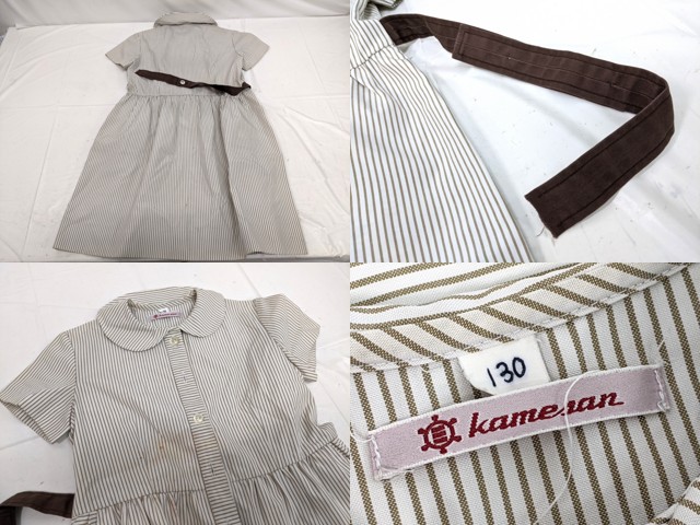 L47 京都府 ノートルダム女学院小学校?? ワンピース+夏服スカート/yt2883【4DFG】