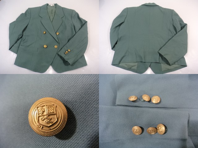 T159●鎌倉女子大学 高等部●コート/ブレザー/スカート冬/ニット/長袖シャツ3枚●1sn104【3zgdk】