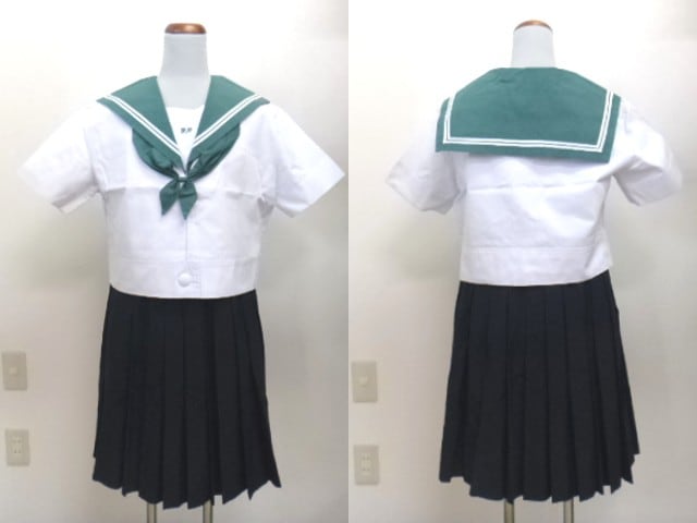a20大阪府立八尾翠翔高等学校/八尾東高等学校○夏セーラー スカート