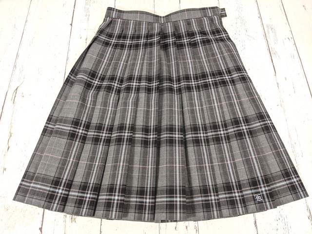 d62 錦城学園高等学校 ニットベスト+半袖シャツ+夏服スカート+リボン/yt4968【22HDC】