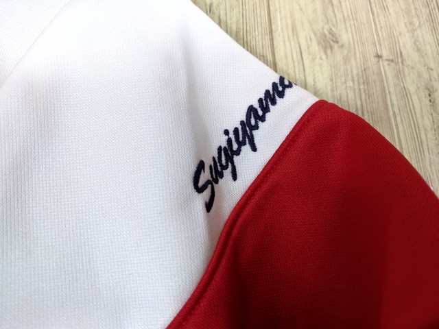 S01 愛知県 椙山女学園高校 夏服ブラウス+体操服長袖ジャージ/yt3696