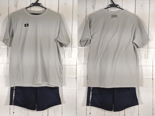 U85 三重県高田高校 体操服 体操着 半袖シャツ+ハーフパンツ
