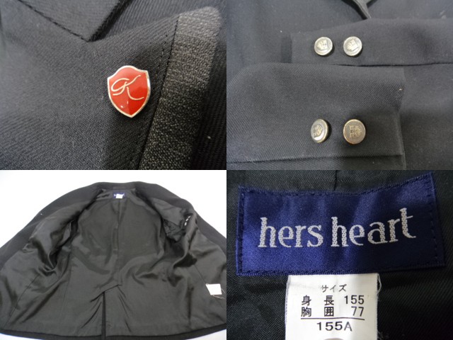 F84●愛知県名古屋市享栄高校●ブレザー/夏セーラー?/スカート/ベスト/鞄/ネクタイ/リボン/体操着等●1sn095