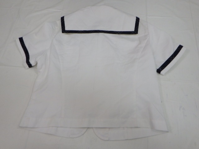 V63 愛知県 星城高校 夏服セーラー服+ベスト+半袖ポロシャツ+長袖