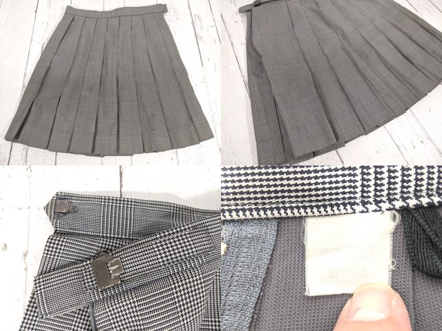 T2316 大阪府 貝塚第５中学校 ブレザー+半袖・長袖シャツ+冬服スカート/yt4602【12XKW】
