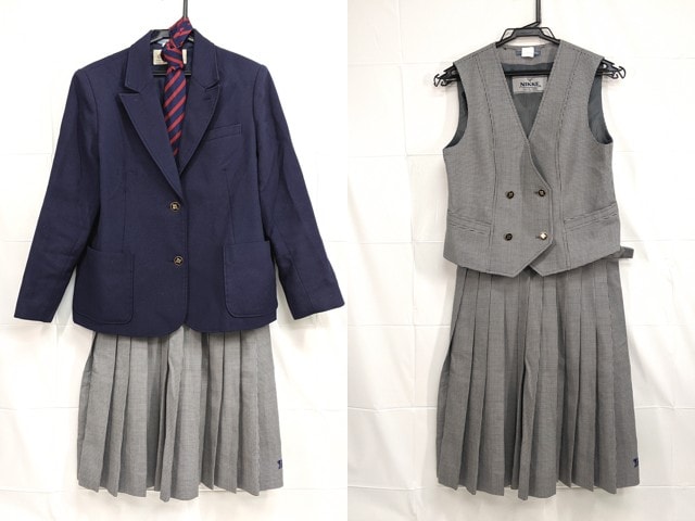 高校　制服　ベスト　ブレザー　スカート　ネクタイ 制服 ブレザー スカート セット ネクタイ ニットベスト ベスト 女子