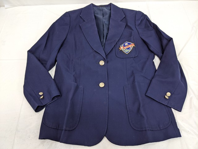 L47 京都府 上京中学校 ブレザー+半袖シャツ+ベスト/yt2889【15SJR】