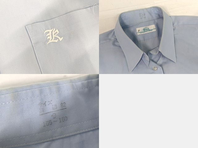 L47 京都府 上京中学校 ブレザー+半袖シャツ+ベスト/yt2889【15SJR】