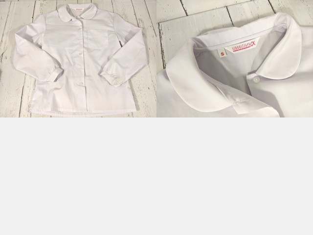 d89 兵庫県 三木東中学校 冬服セーラー服+長袖シャツ+夏服・冬服スカート/yt5033【25XKE】