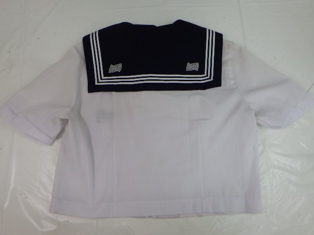 a95 埼玉県 川越西高校 冬・夏セーラー服+冬スカート+スカーフ/yt1609