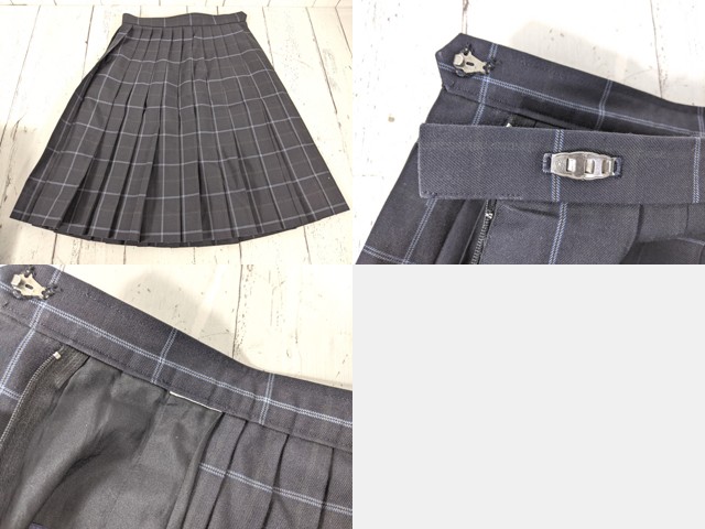 d09 東京都 練馬工科高校 ブレザー+夏服・冬服スカート+リボン+ネクタイ/yt4882【14PKD】