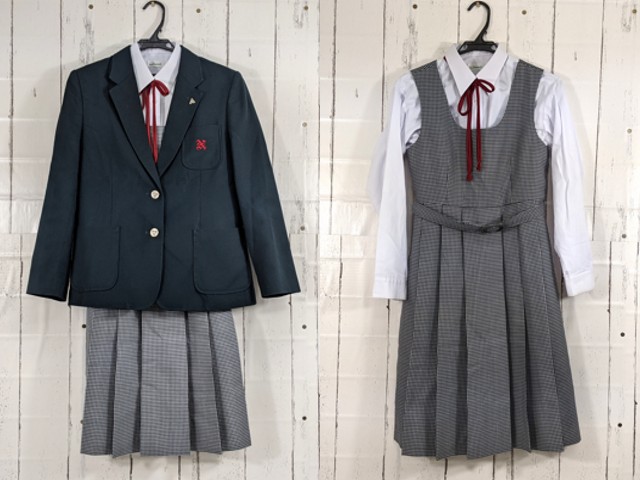 W13 広島県 海田西中学校 ブレザー+長袖シャツ+ジャンパースカート+ W13 広島県 海田西中学校 ブレザー+長袖シャツ+ジャンパースカート+