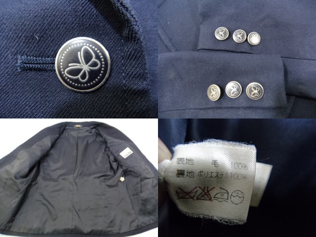 A21●香川県尽誠学園高等学校/ブレザー1着/冬スカート1着●1sn015