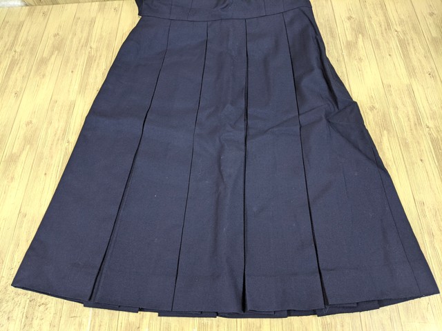 中学校?? 高校?? ジャンパースカート(紺 サイズ155AS)/yt3405【5SWD】