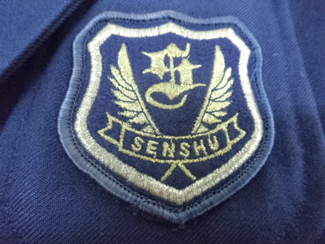 K54/千葉専修大学松戸高等学校■女子高校生 ブレザー制服 チェック柄スカート/4og681