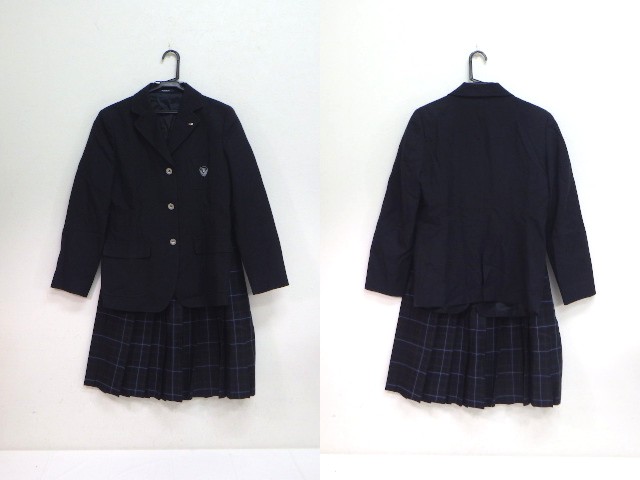 高校の制服 冬服 受注生産】北宇治高校女子制服 冬服スカーフ2年生（青