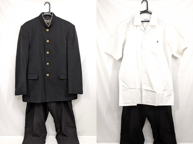 Z04 向陽高校 男子学生服 学ラン180A+半袖・長袖シャツ+冬服・夏服